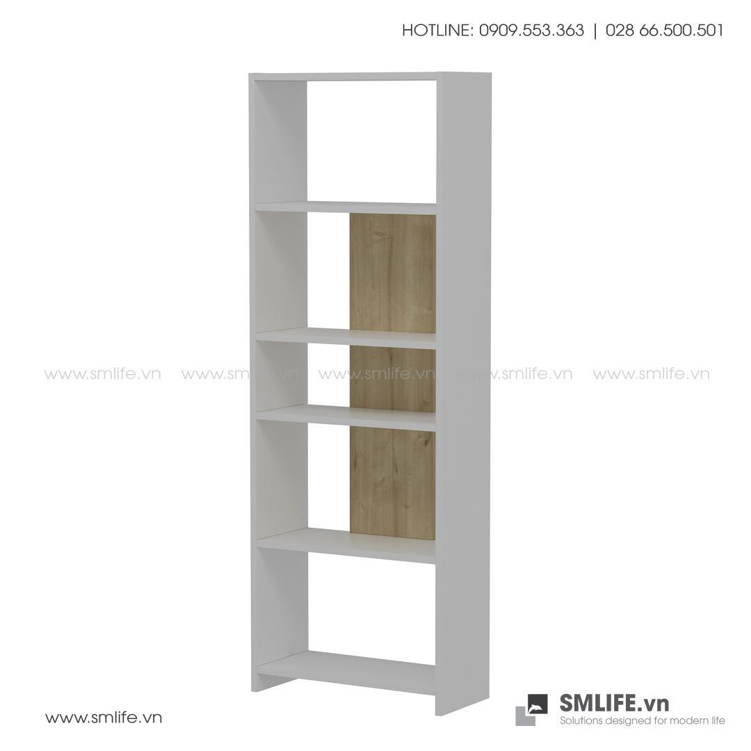 Kệ sách gỗ hiện đại Diosp - Vì một sứ mệnh nội thất gỗ tự lắp ráp | SMLIFE