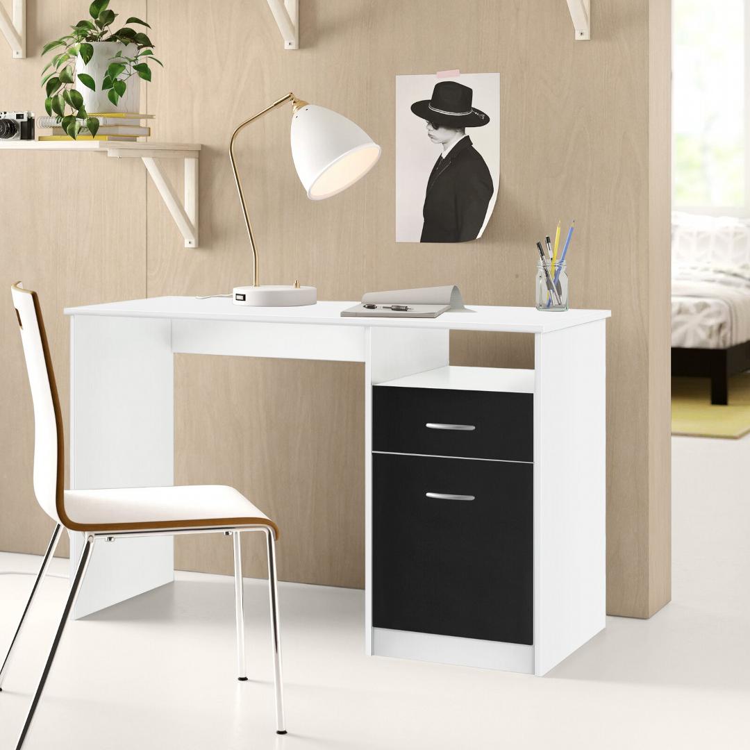 Ban lam viec ban hoc go hien dai Duane 7 SMLIFE | Bàn làm việc, bàn học gỗ hiện đại Duane