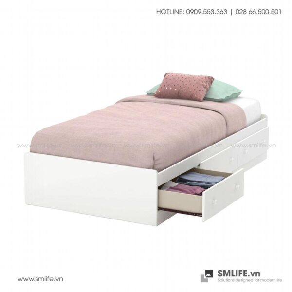 Giường ngủ gỗ hiện đại Sandra (1)