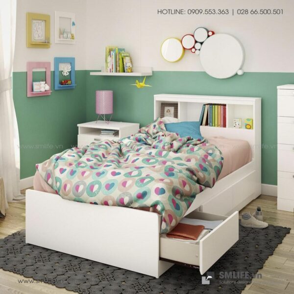 Giường ngủ gỗ hiện đại Sandra (5)