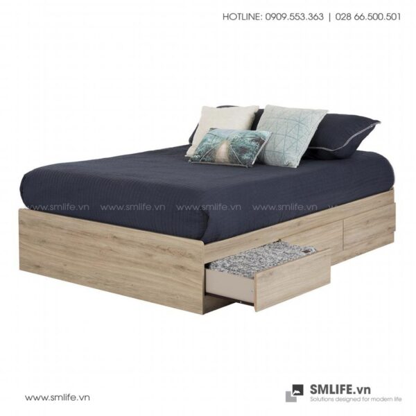 Giường ngủ gỗ hiện đại Sundar (3)
