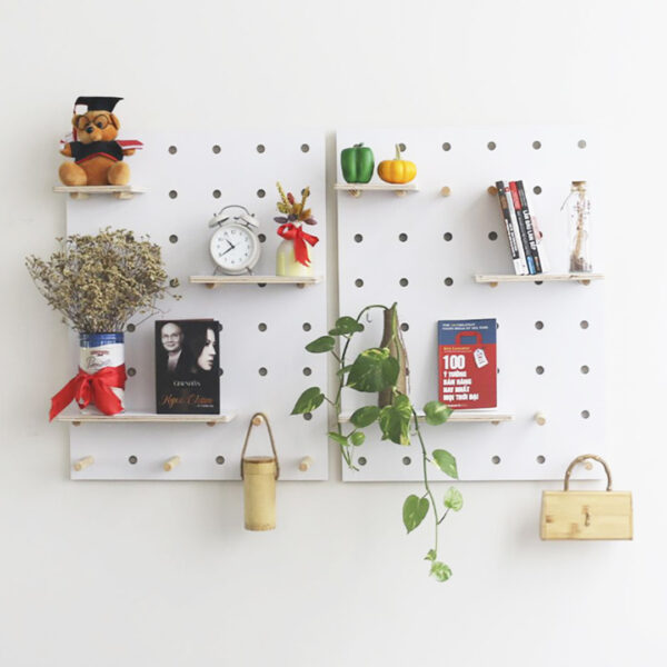 Bảng Gỗ Đục Lỗ Pegboard WP2