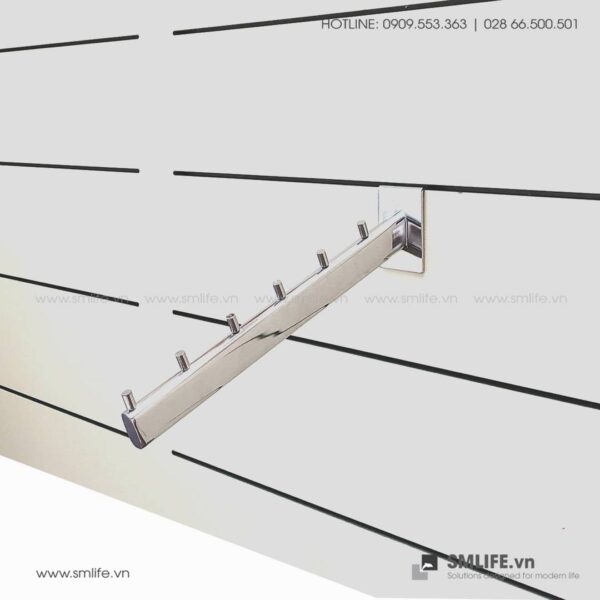 Giá treo Oval nghiêng cài Slatwall (3)