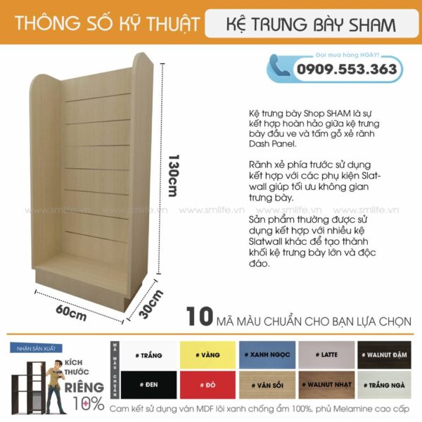 Kệ-Slatwall-SHAM---Thông-số