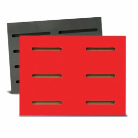 Tấm gỗ xẻ rãnh Dash Panel - Đỏ (1)