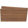 Tấm gỗ xẻ rãnh Slatwall - Walnut nhạt (1)