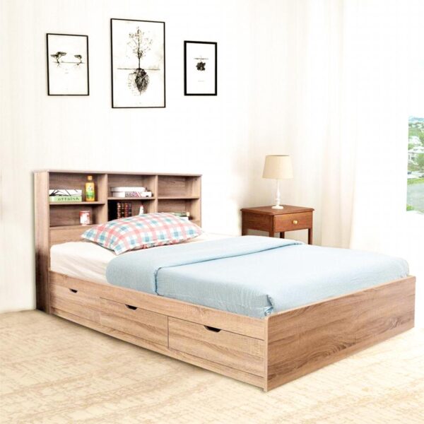 Giường ngủ gỗ hiện đại Selena (2)