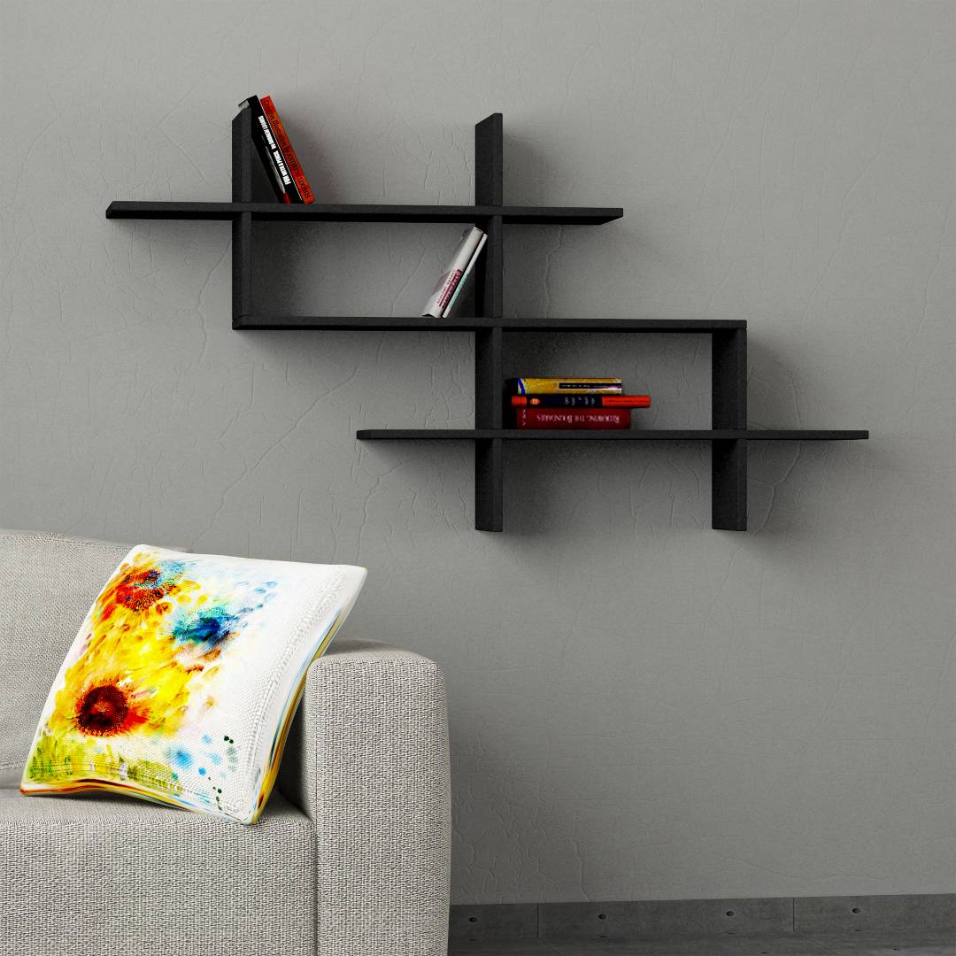 Kệ gỗ treo tường trang trí hiện đại Warren (14)