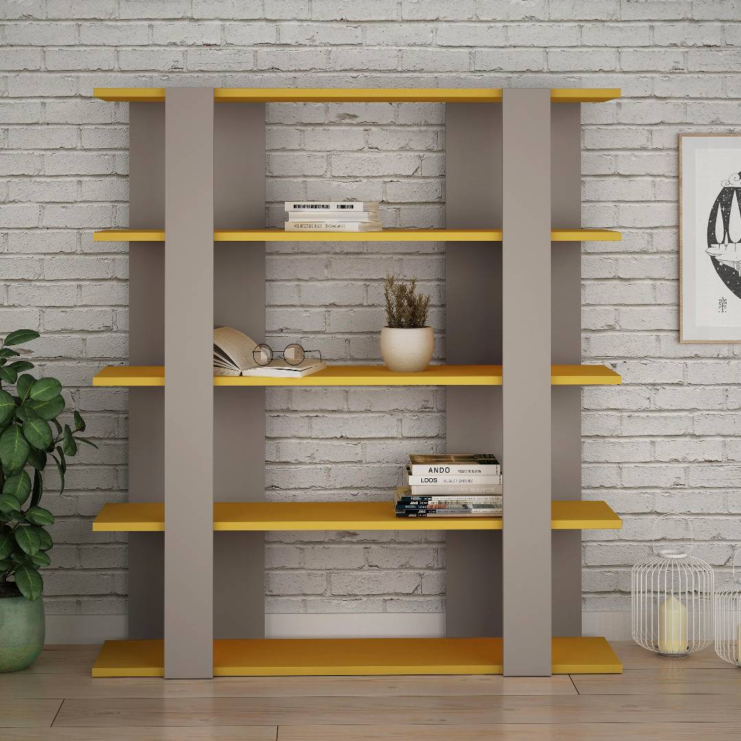 Ke sach go hien dai Beecroft 27 Kệ sách gỗ hiện đại Beecroft (27)