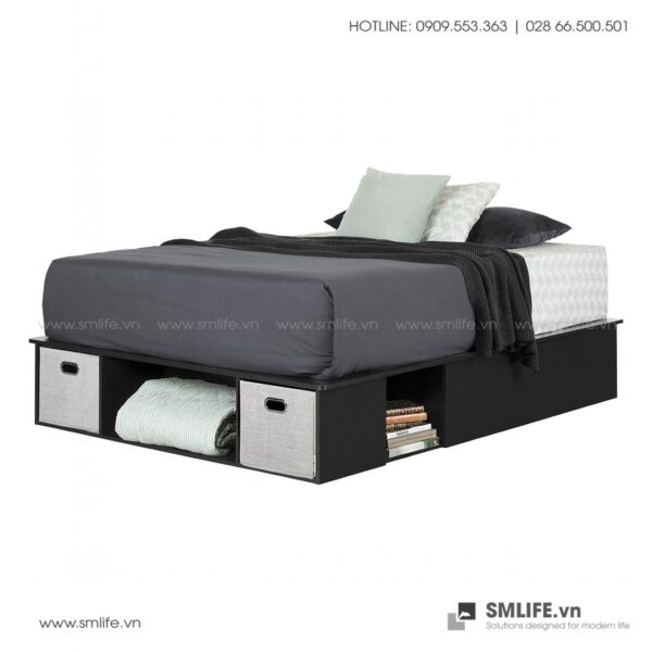 Giường ngủ gỗ hiện đại Shatex (4)