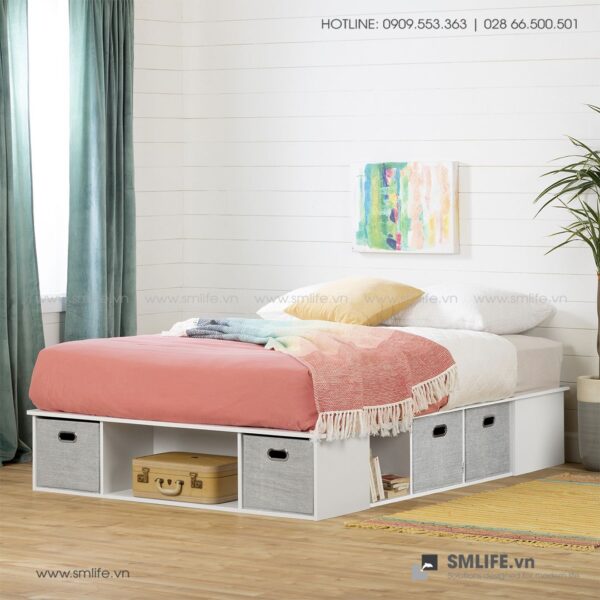 Giường ngủ gỗ hiện đại Shatex (8)
