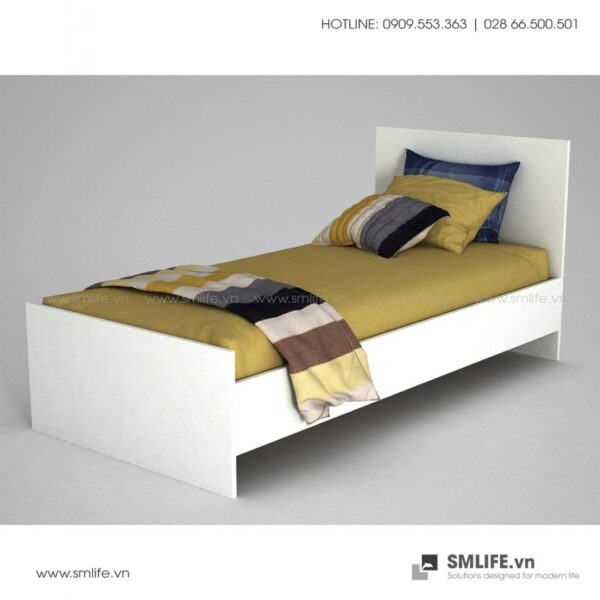 Giường ngủ gỗ hiện đại Silverline (7)