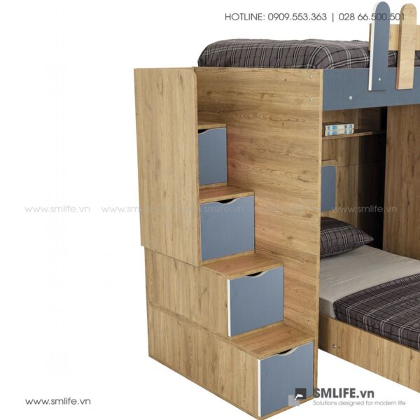 Giường tầng gỗ hiện đại cho bé Scalerias (8)