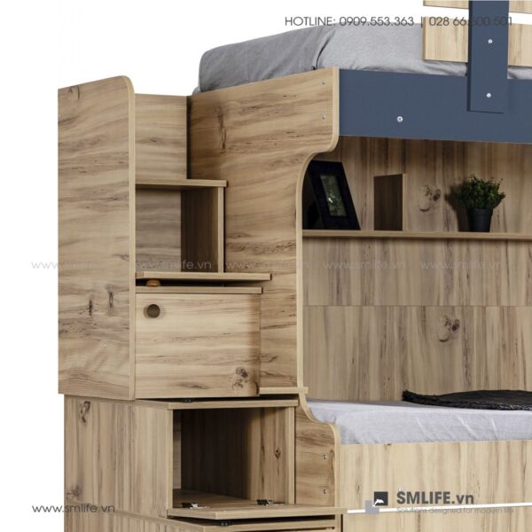Giường tầng gỗ hiện đại cho bé Suvena (11)