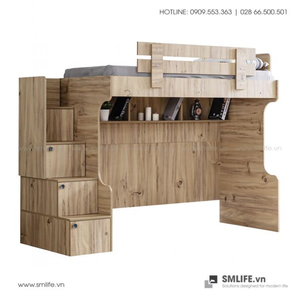 Giường tầng gỗ hiện đại cho bé Suvena (6)