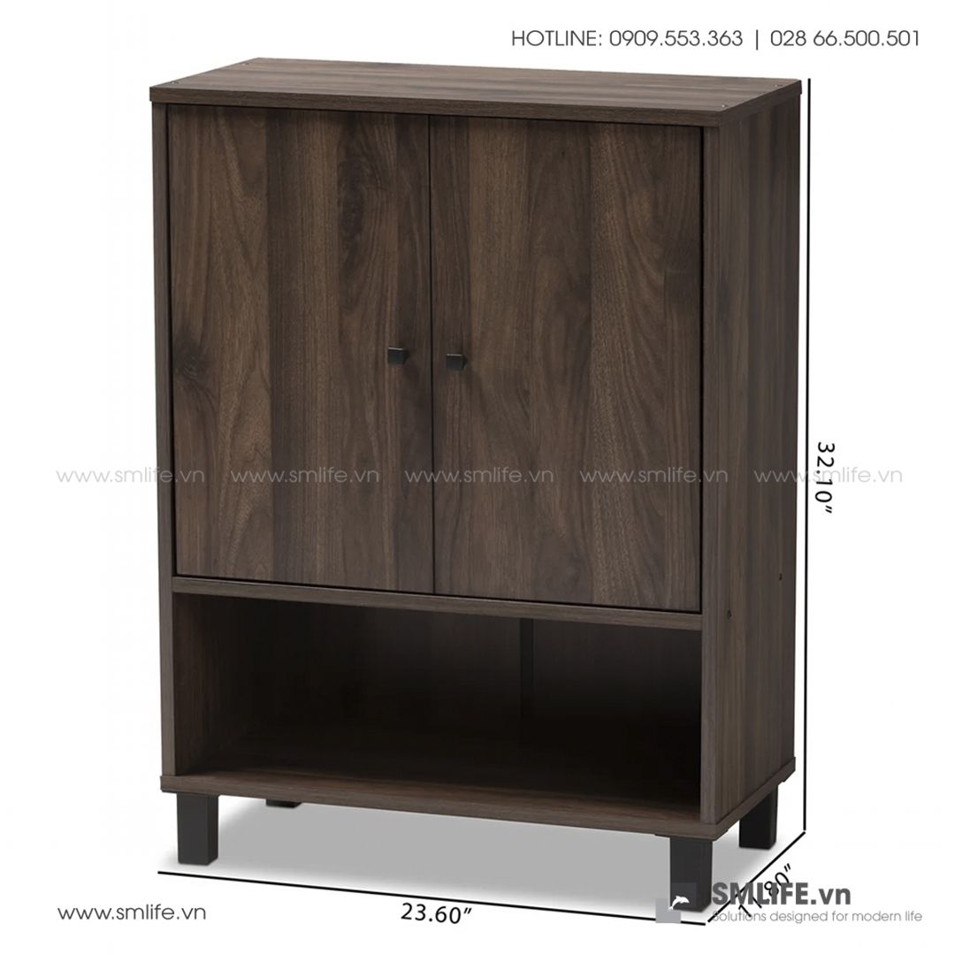 Ke de giay go hien dai Ripapa 2 Kệ để giầy gỗ hiện đại Ripapa (2)