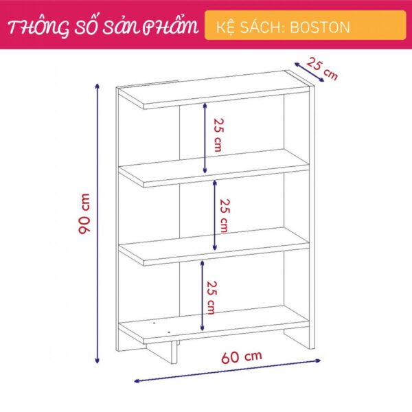 Kệ-sách,-kệ-trang-trí-gỗ-hiện-đại-Boston