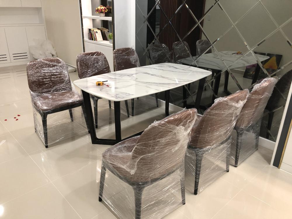 Bộ bàn ghế ăn, cafe SMLIFE (10)