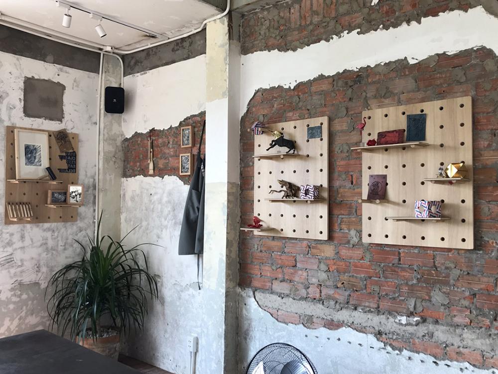 Pegboard gỗ, railshelf SMLIFE (13)
