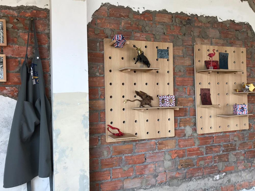 Pegboard gỗ, railshelf SMLIFE (33)