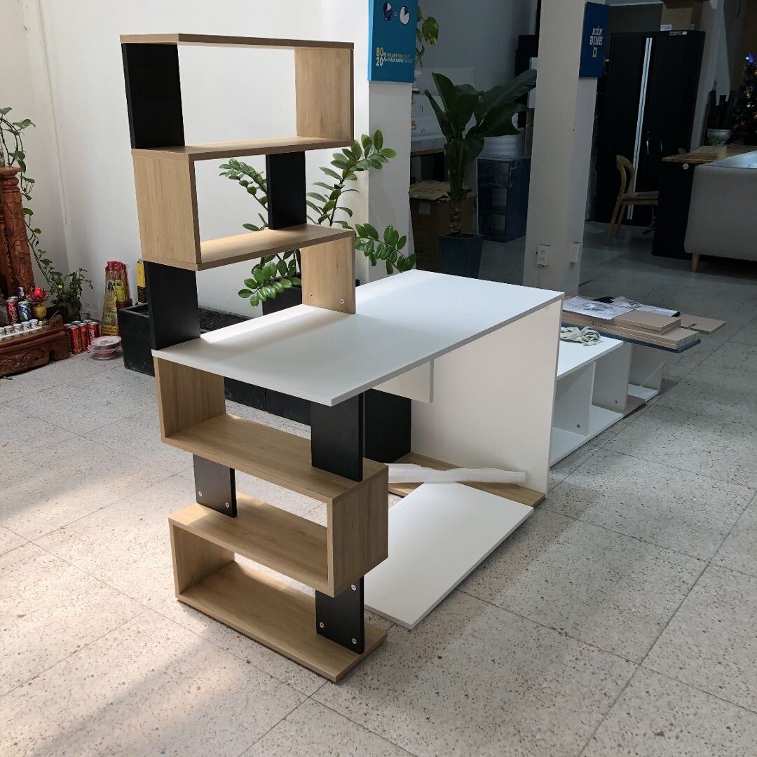 Ban lam viec ban hoc go hien dai Donquino 2 rotated Bàn làm việc, bàn học gỗ hiện đại Donquino (2)