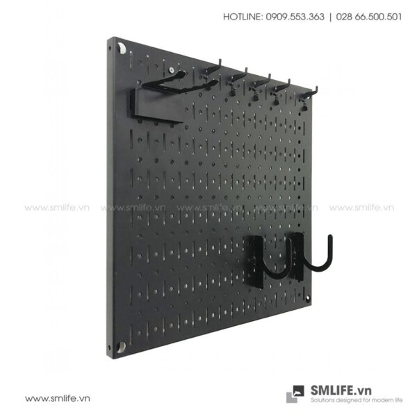 Bảng treo dụng cụ Pegboard cơ khí SQ - ĐEN (5)