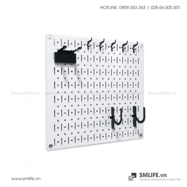 Bảng treo dụng cụ Pegboard cơ khí SQ - TRẮNG (4)