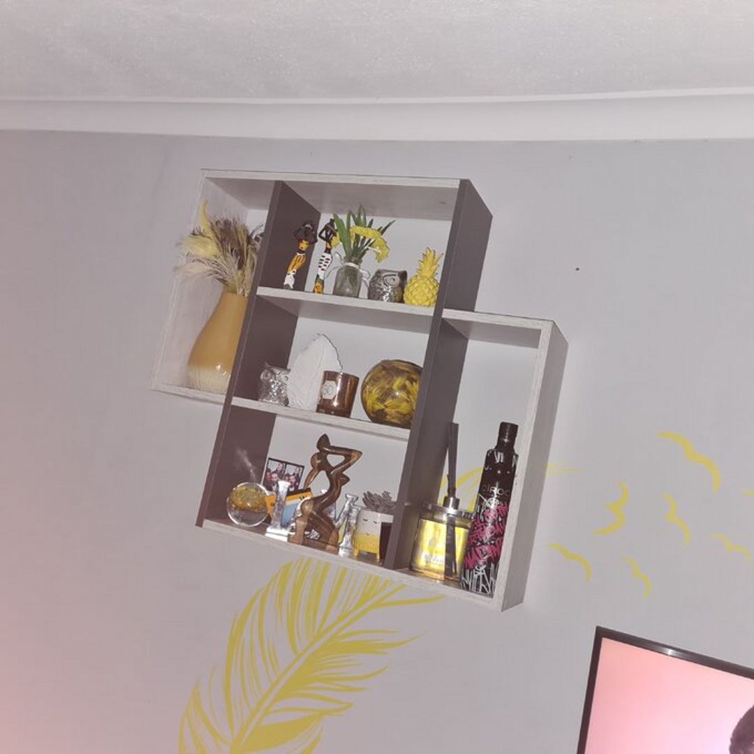 Kệ gỗ treo tường trang trí hiện đại Blair (2)