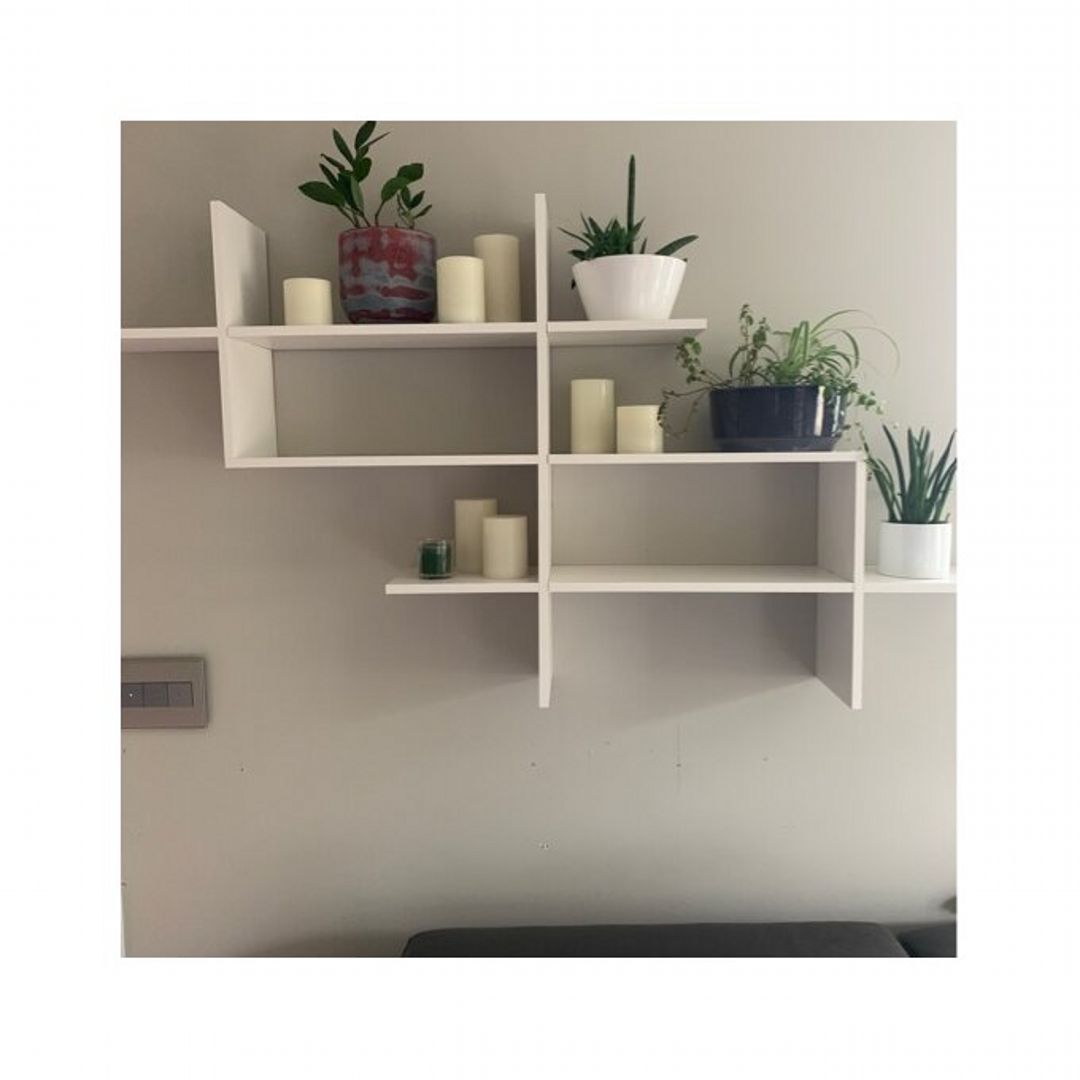 Kệ gỗ treo tường trang trí hiện đại Warren (3)