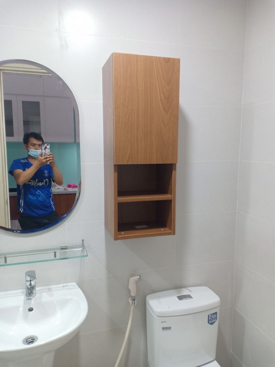 Tủ phòng tắm gỗ hiện đại Sabula