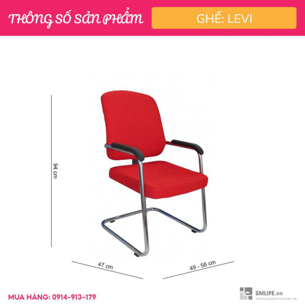 Ghế chân quỳ phòng họp LEVI (2)