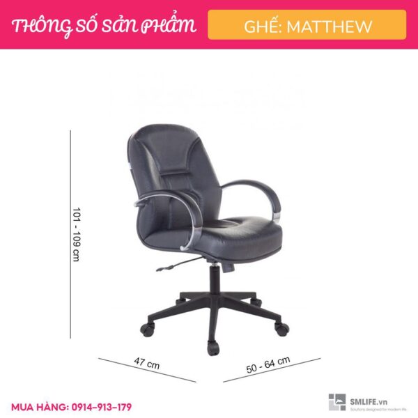 Ghế xoay văn phòng lưng cao bọc da Matthew (2)_compressed