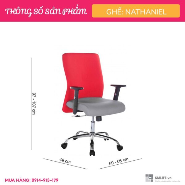 Ghế xoay văn phòng lưng trung rời bọc vải Nathaniel (2)_compressed