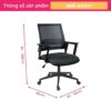 Wyatt 2 Ghế xoay nhân viên Wyatt - Ảnh 2