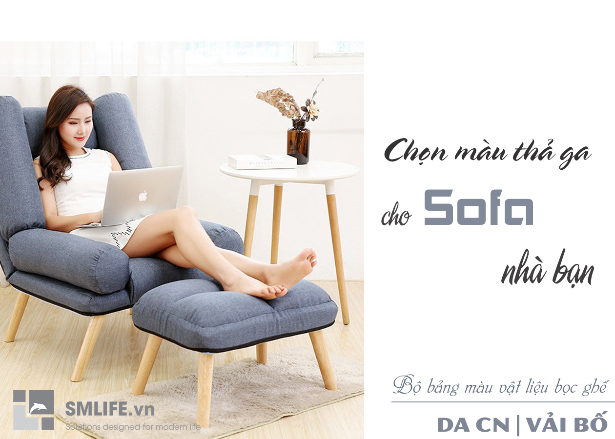 Bảng màu vật liệu bọc Sofa | SMLIFE.vn