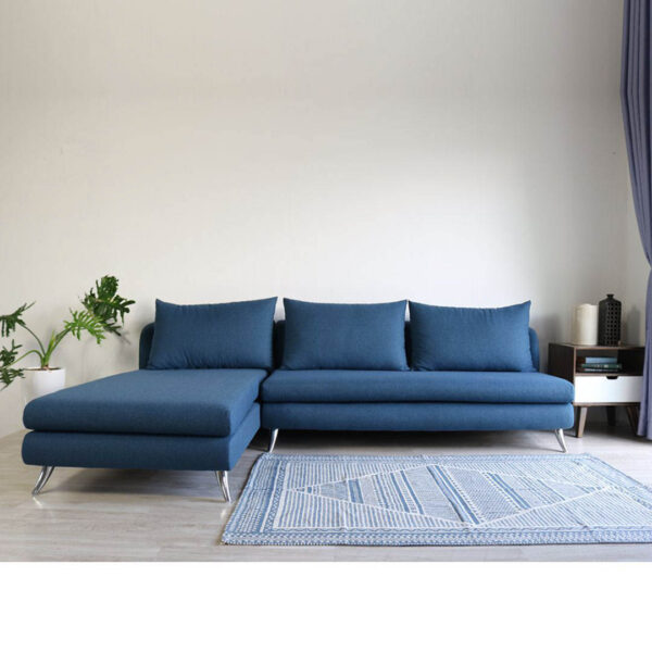 Sofa góc L Elain - Xanh đậm