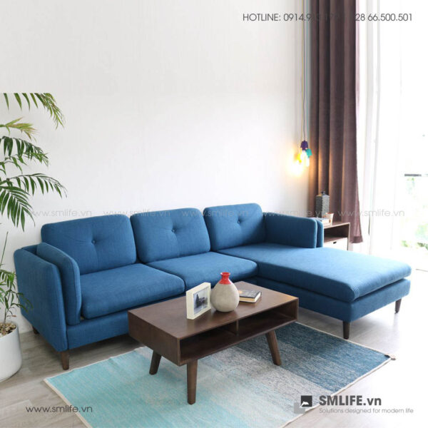 Sofa góc L Euphemia - Xanh nhạt