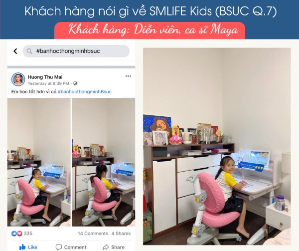 Ban hoc thong minh SMLIFE Kids Nhan xet tu khach hang 103 | SMLIFE