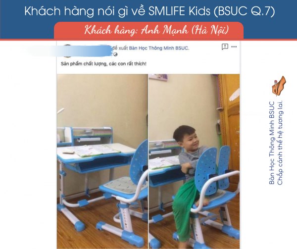 Ban hoc thong minh SMLIFE Kids Nhan xet tu khach hang 24 | SMLIFE
