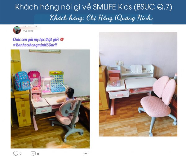 Ban hoc thong minh SMLIFE Kids Nhan xet tu khach hang 40 | SMLIFE