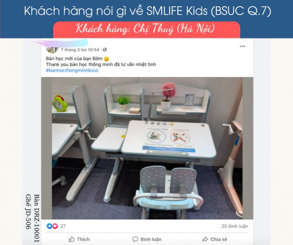 Ban hoc thong minh SMLIFE Kids Nhan xet tu khach hang 5 | SMLIFE