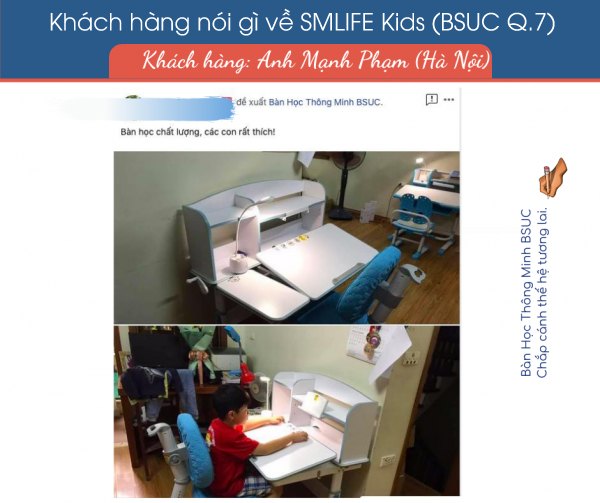 Ban hoc thong minh SMLIFE Kids Nhan xet tu khach hang 53 | SMLIFE