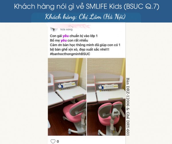 Ban hoc thong minh SMLIFE Kids Nhan xet tu khach hang 76 | SMLIFE