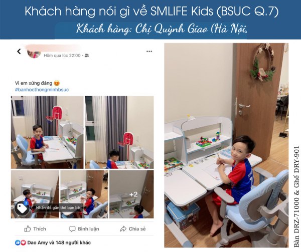 Ban hoc thong minh SMLIFE Kids Nhan xet tu khach hang 83 | SMLIFE