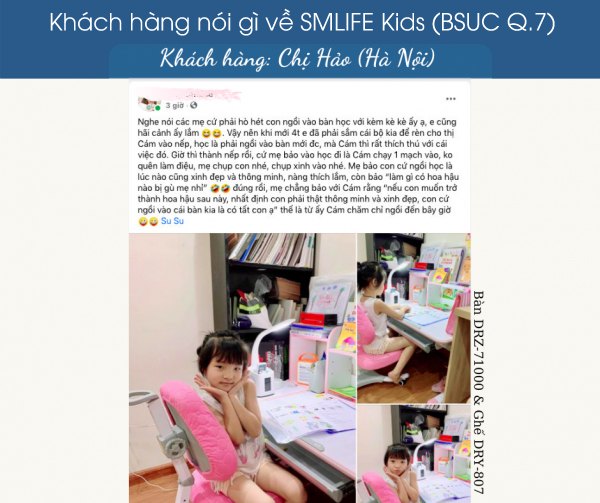 Ban hoc thong minh SMLIFE Kids Nhan xet tu khach hang 84 | SMLIFE