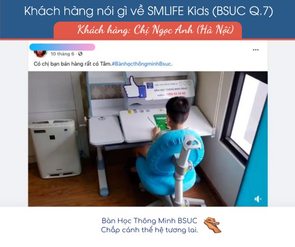 Ban hoc thong minh SMLIFE Kids Nhan xet tu khach hang 93 | SMLIFE