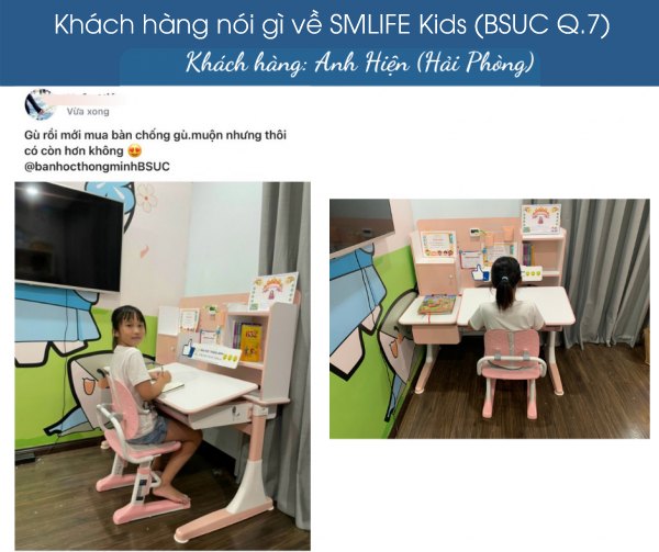 Ban hoc thong minh SMLIFE Kids Nhan xet tu khach hang 97 | SMLIFE