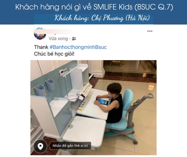 Ban hoc thong minh SMLIFE Kids Nhan xet tu khach hang 99 | SMLIFE