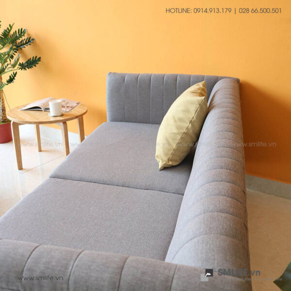 Sofa băng Crystal – FCT Xám Nhạt (1)