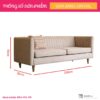 Sofa băng Crystal XH88-103